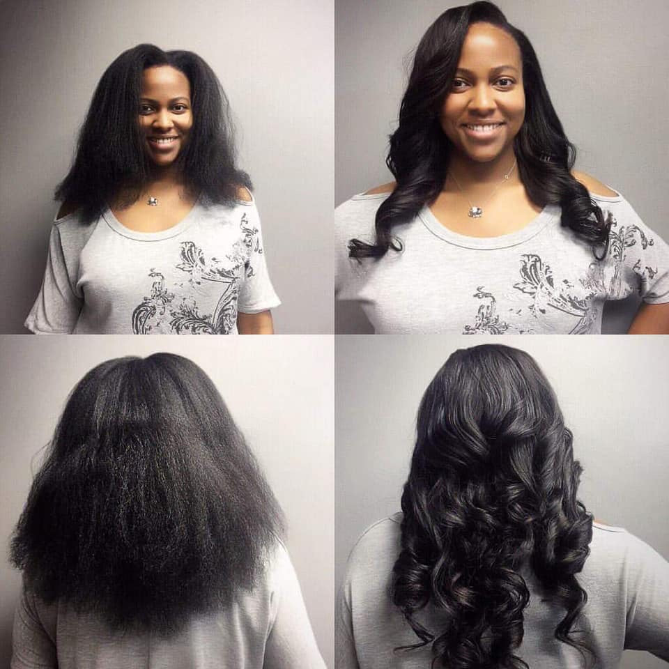 Sew in with leave out